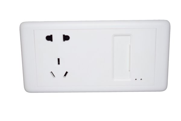 智能插座開關雙色模具注塑成型